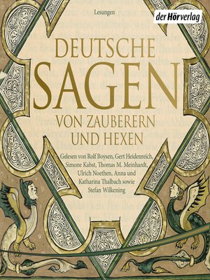 cover image of Deutsche Sagen von Zauberern und Hexen